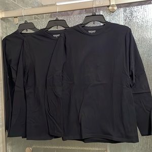Set of three long sleeve T-shirts